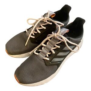 ‼️Ladies ADIDAS Tennis Shoes Sneakers Grey/Pink Size 10 EUC‼️